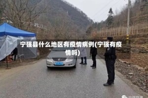 宁强县什么地区有疫情病例(宁强有疫情吗)