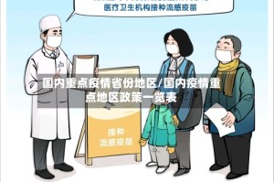 国内重点疫情省份地区/国内疫情重点地区政策一览表