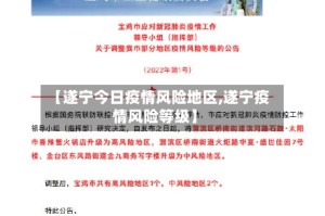 【遂宁今日疫情风险地区,遂宁疫情风险等级】