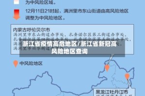 浙江省疫情高危地区/浙江省新冠高风险地区查询