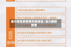 淄川现在的疫情风险地区/淄川最新疫情