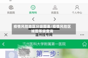 疫情风险地区分级图表/疫情风险区域图等级查询