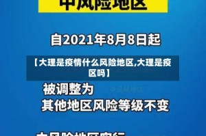 【大理是疫情什么风险地区,大理是疫区吗】