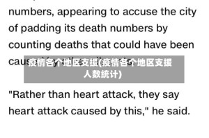 疫情各个地区支援(疫情各个地区支援人数统计)