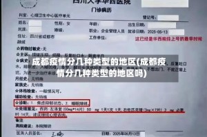 成都疫情分几种类型的地区(成都疫情分几种类型的地区吗)