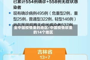 全中国疫情重的地区/中国疫情较重的14个地区