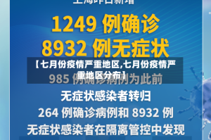 【七月份疫情严重地区,七月份疫情严重地区分布】