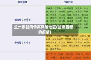 兰州最新疫情高风险地区(兰州最新的疫情)