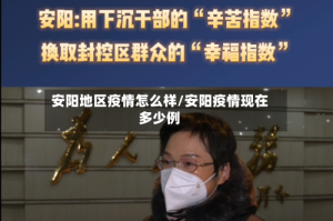 安阳地区疫情怎么样/安阳疫情现在多少例