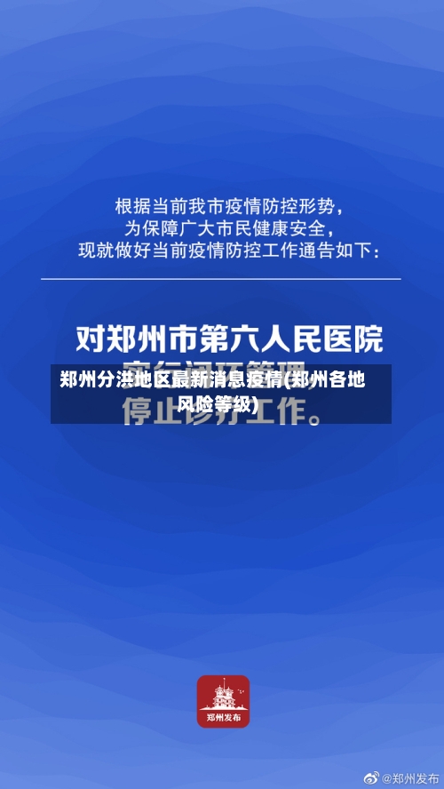 郑州分洪地区最新消息疫情(郑州各地风险等级)-第1张图片