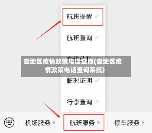 查地区疫情政策电话查询(查地区疫情政策电话查询系统)-第1张图片