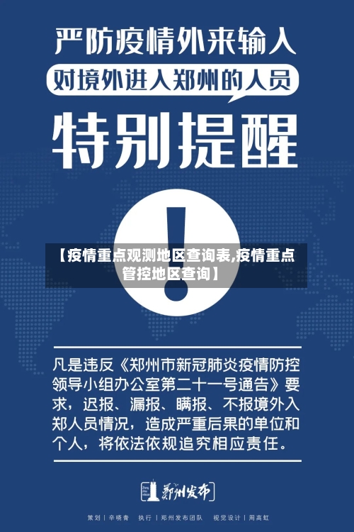 【疫情重点观测地区查询表,疫情重点管控地区查询】-第1张图片