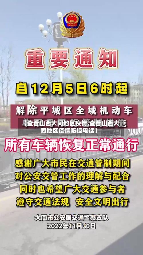 【查看山西大同地区疫情,查看山西大同地区疫情防控电话】-第3张图片