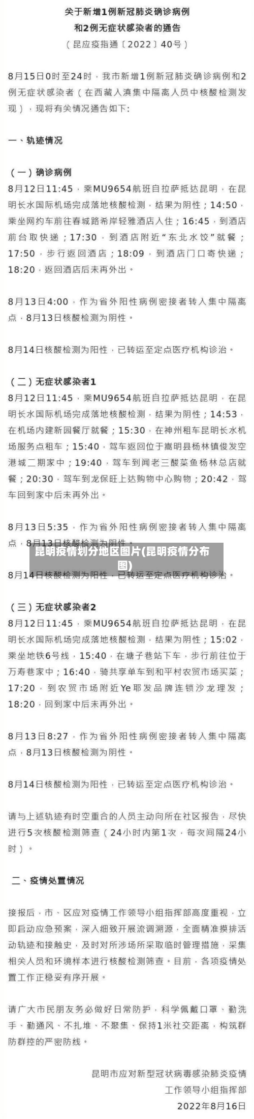 昆明疫情划分地区图片(昆明疫情分布图)-第2张图片