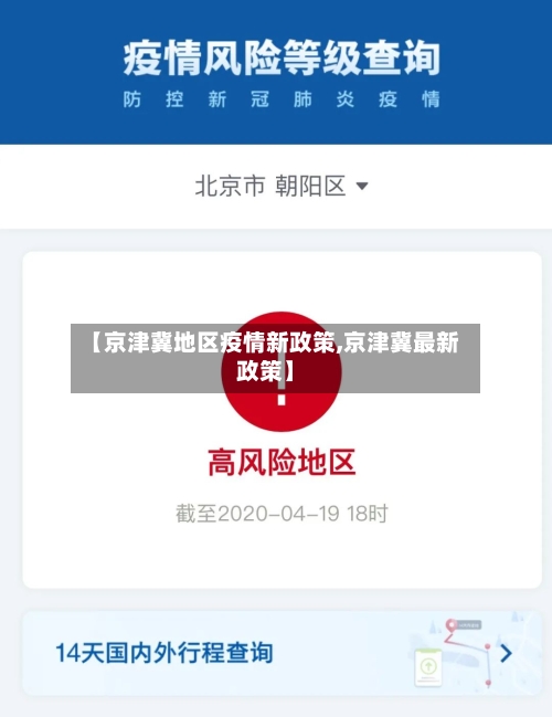 【京津冀地区疫情新政策,京津冀最新政策】-第2张图片