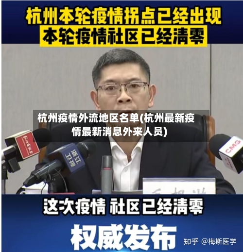 杭州疫情外流地区名单(杭州最新疫情最新消息外来人员)-第1张图片