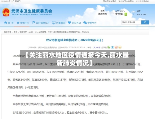 【关注丽水地区疫情通报今天,丽水最新肺炎情况】-第3张图片