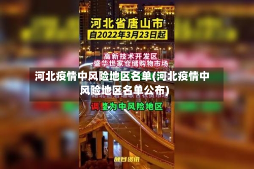 河北疫情中风险地区名单(河北疫情中风险地区名单公布)-第3张图片