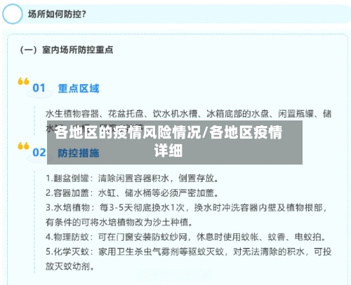 各地区的疫情风险情况/各地区疫情详细-第1张图片