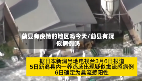 蓟县有疫情的地区吗今天/蓟县有疑似病例吗-第1张图片