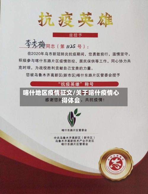 喀什地区疫情征文/关于喀什疫情心得体会-第1张图片