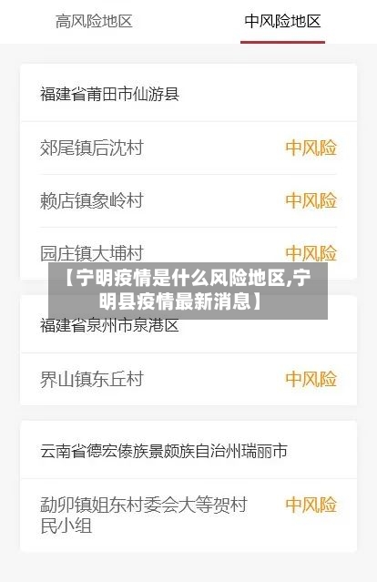 【宁明疫情是什么风险地区,宁明县疫情最新消息】-第2张图片
