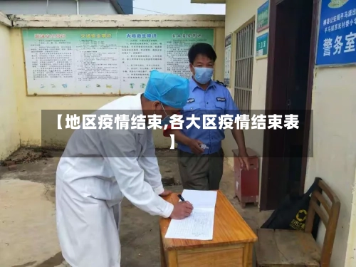 【地区疫情结束,各大区疫情结束表】-第3张图片