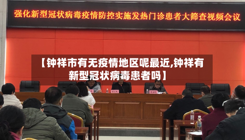 【钟祥市有无疫情地区呢最近,钟祥有新型冠状病毒患者吗】-第3张图片