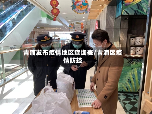 青浦发布疫情地区查询表/青浦区疫情防控-第2张图片