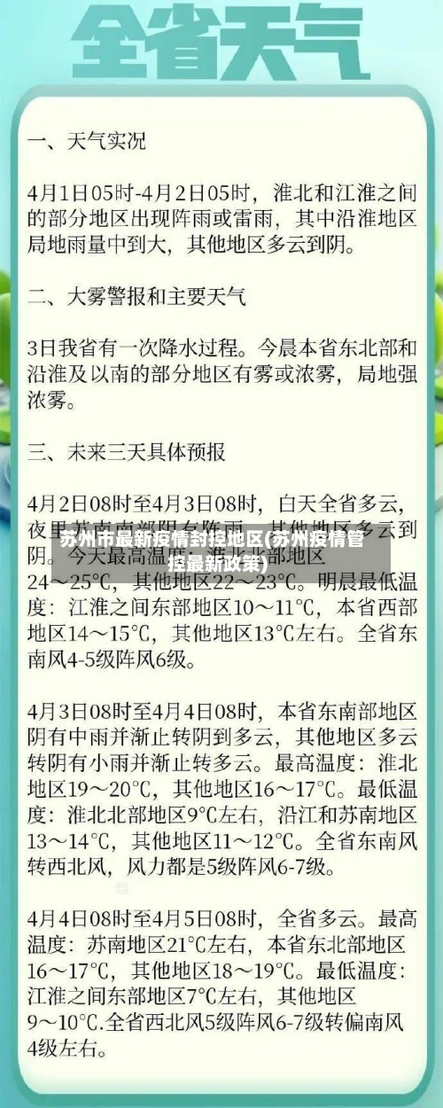 苏州市最新疫情封控地区(苏州疫情管控最新政策)-第1张图片