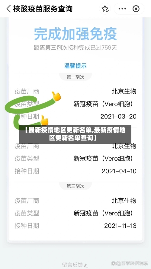 【最新疫情地区更新名单,最新疫情地区更新名单查询】-第1张图片