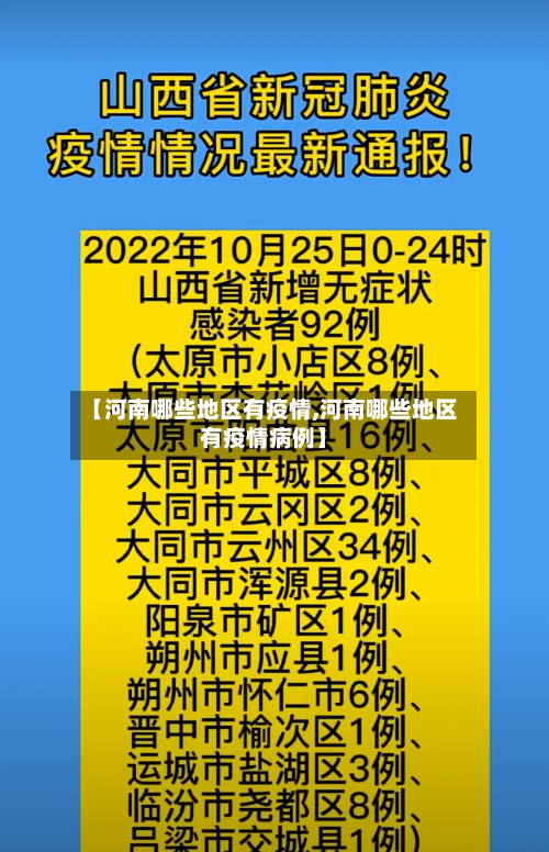 【河南哪些地区有疫情,河南哪些地区有疫情病例】-第2张图片