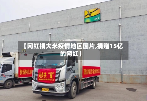 【网红捐大米疫情地区图片,捐赠15亿的网红】-第1张图片