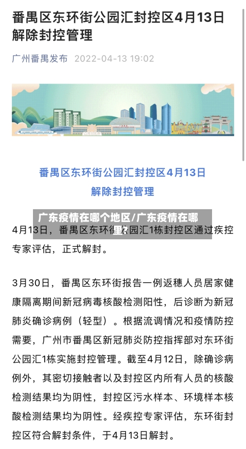 广东疫情在哪个地区/广东疫情在哪里?-第2张图片