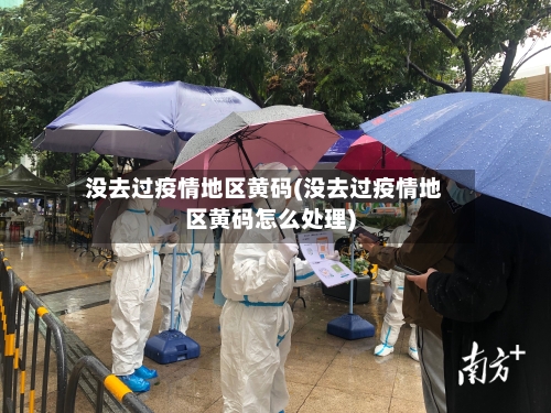 没去过疫情地区黄码(没去过疫情地区黄码怎么处理)-第1张图片