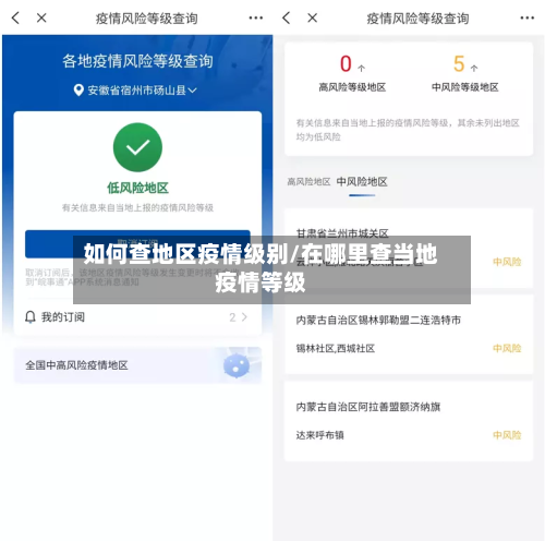如何查地区疫情级别/在哪里查当地疫情等级-第3张图片